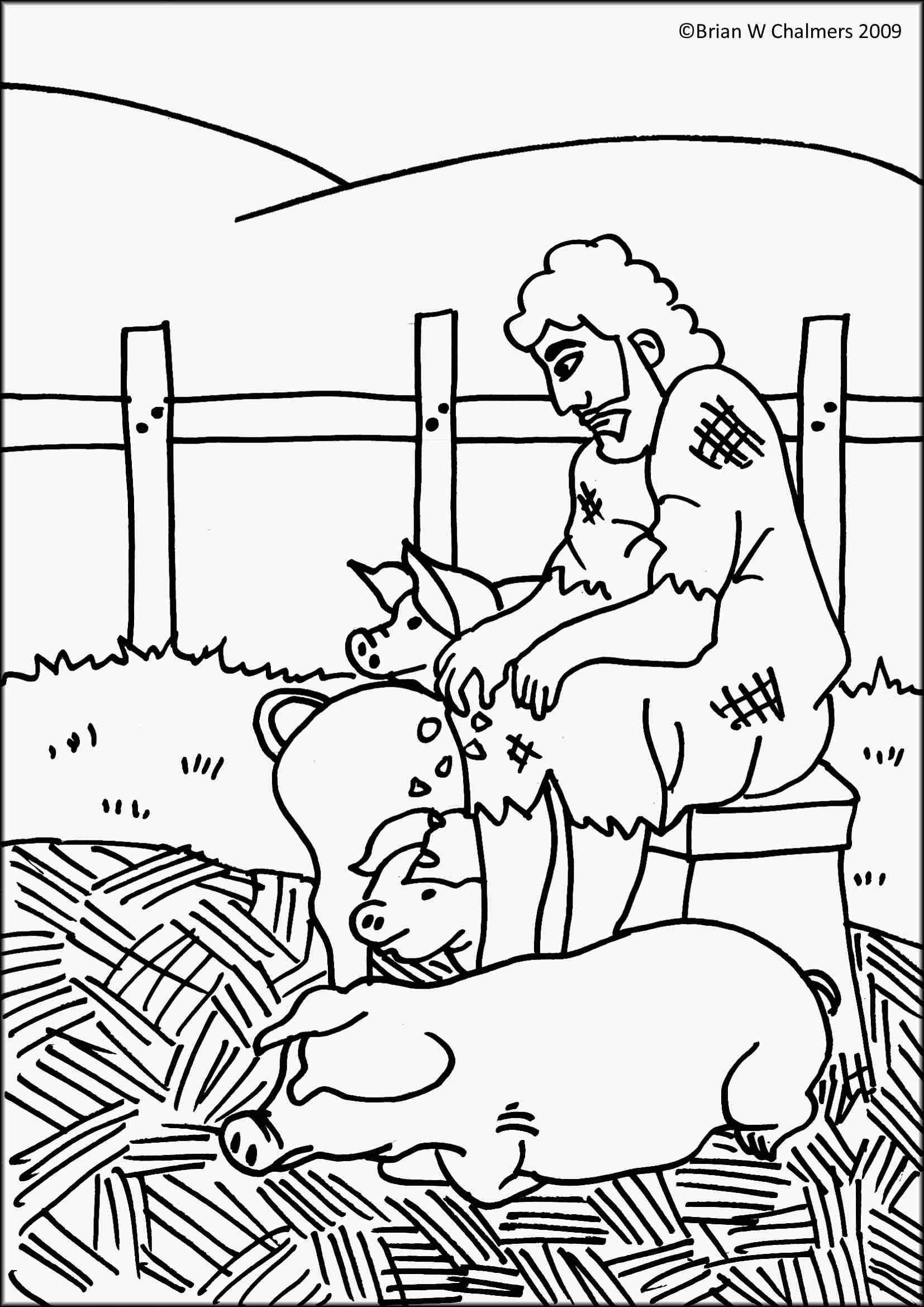 1654x2339 Awesome Prodigal Son Coloring Page 72 In Site With Coloring Pages