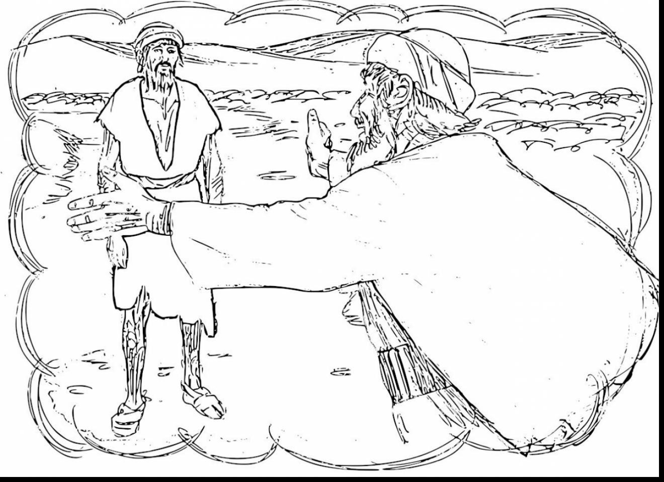 1320x959 Stunning Parable Of The Prodigal Son Coloring Pages