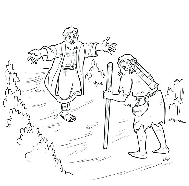 612x602 The Prodigal Son Colo Beautiful Prodigal Son Coloring Pages