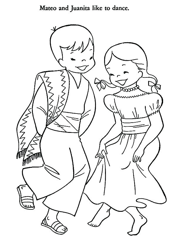 600x825 Coloring Pages Dresses Traditional Dress Coloring Pages Free