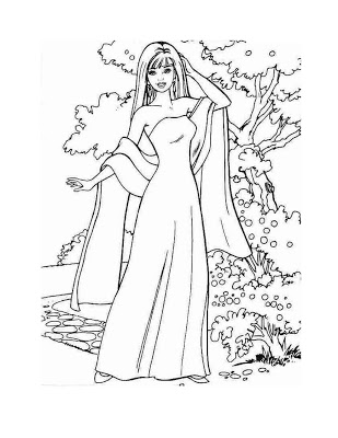 309x400 Barbie Coloring Pages Coloring Pages Of Barbie