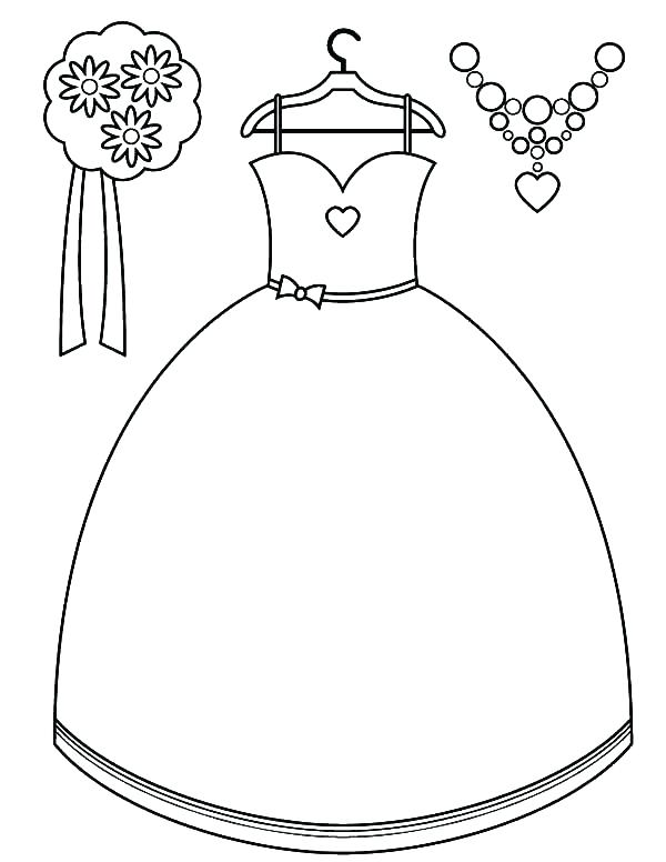 600x776 Dress Coloring Pages Creative Kitchen Coloring Pages Prom Dresses