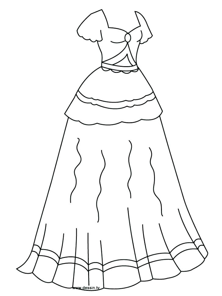 728x971 Coloring Pages Dresses Coloring Pages Of Dresses Coloring Pages