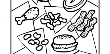 443x220 Food Safety Coloring Pages 14268