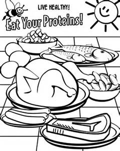 239x300 Healthy Eating Colouring Pages