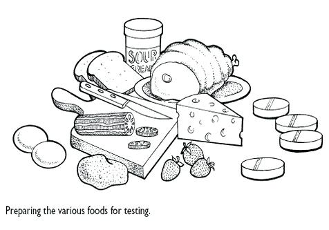 476x333 Protein Foods Coloring Pages On Carbohydrates Worksheet Coloring