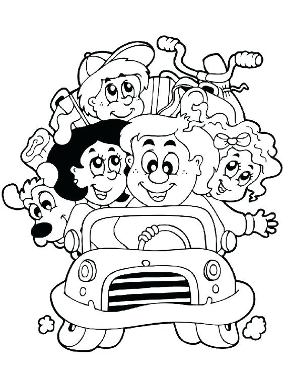 564x761 Family Coloring Sheet The Proud Family Coloring Page Image Family