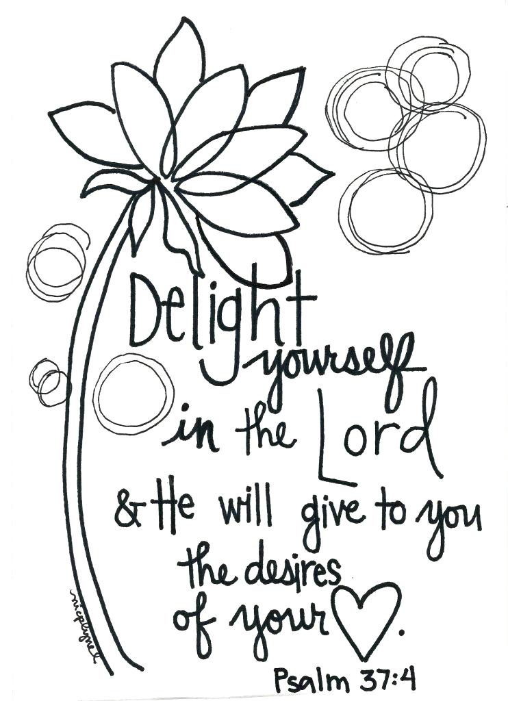 742x1024 Psalm 23 Coloring Page Psalm Downloadable Scripture Coloring Page