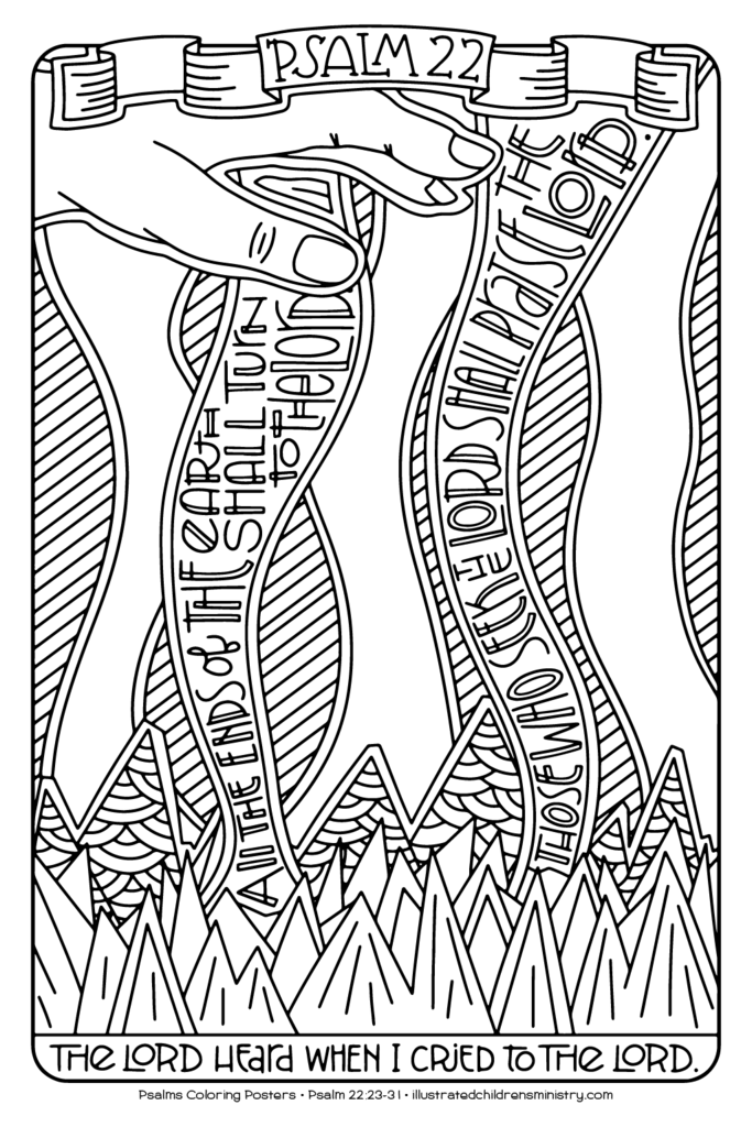 683x1024 Psalms Coloring Pages