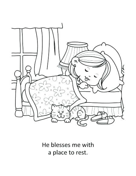 450x582 Top Psalm 23 Coloring Page Pages Nice