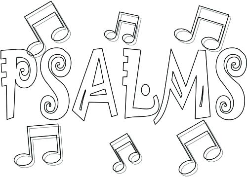 500x359 Psalm 23 Coloring Page