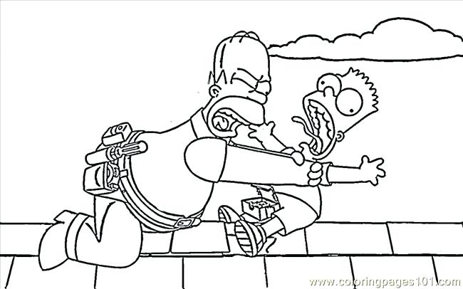 650x406 Marge Redone By Simpspin Coloring Page Free Maggie Simpson