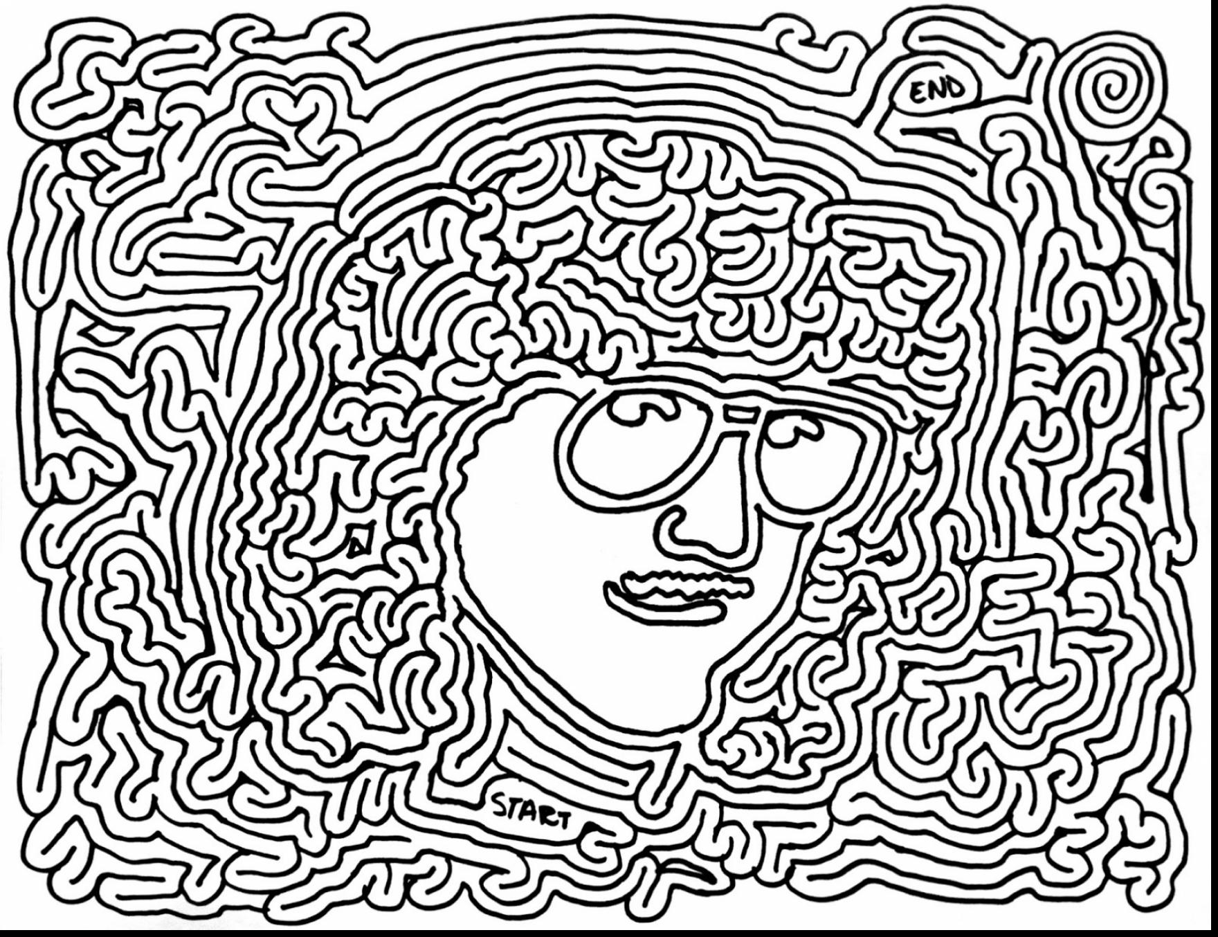 1760x1354 Awesome Coloring Page Trippy Drawings With Psychedelic Coloring
