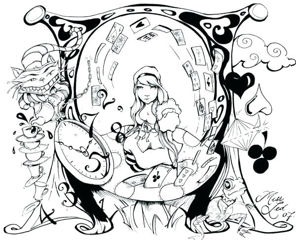 600x488 Trippy Coloring Pages Psychedelic Coloring Pages Printable