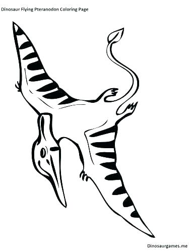 375x500 Pterodactyl Coloring Pages Pterodactyl Coloring Pages Pterodactyl