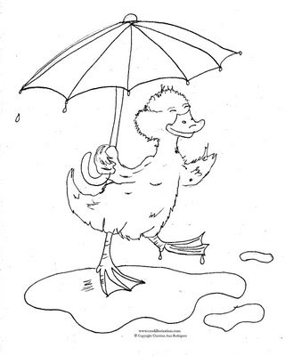 320x400 Crod Artblog Color Me Duck In Puddle