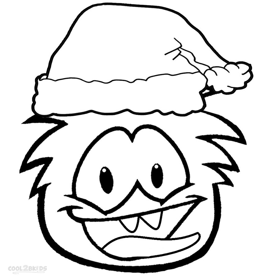 850x896 Printable Puffle Coloring Pages For Kids Cool2bkids
