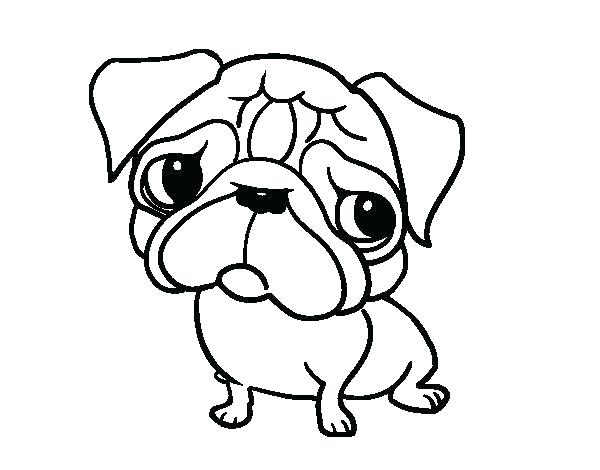 600x470 Pug Coloring Pages Pug Coloring Page Pug Coloring Pages Pug Puppy