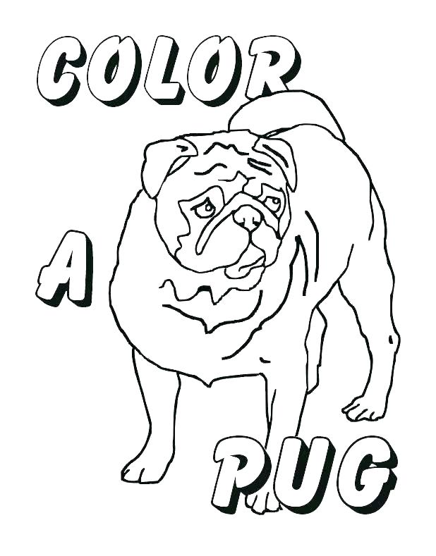 618x789 Pug Puppy Coloring Pages Kids Coloring Pug Coloring Pages Pug