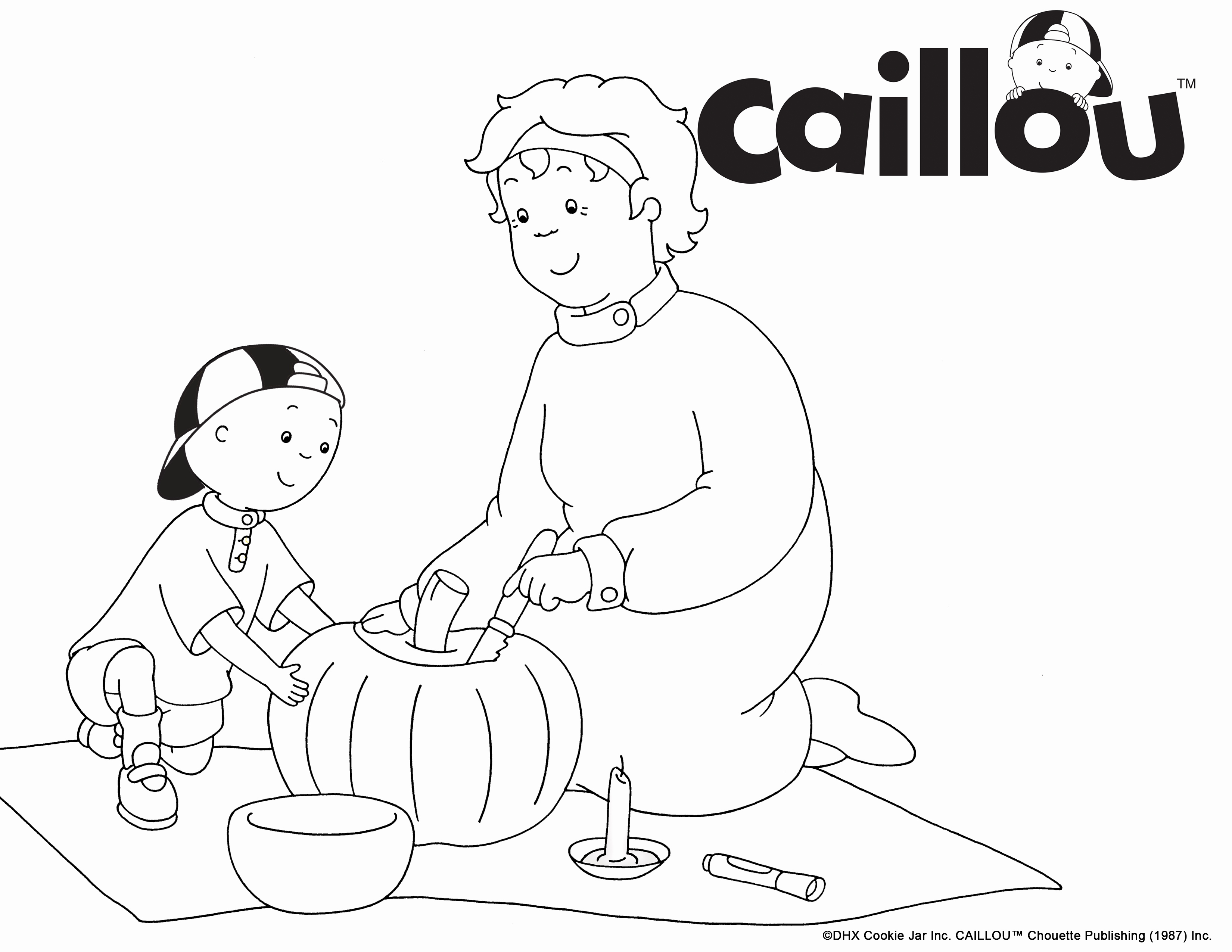 3300x2550 November Coloring Sheets 2 Fresh Print Amp Color Caillou Amp Grandma