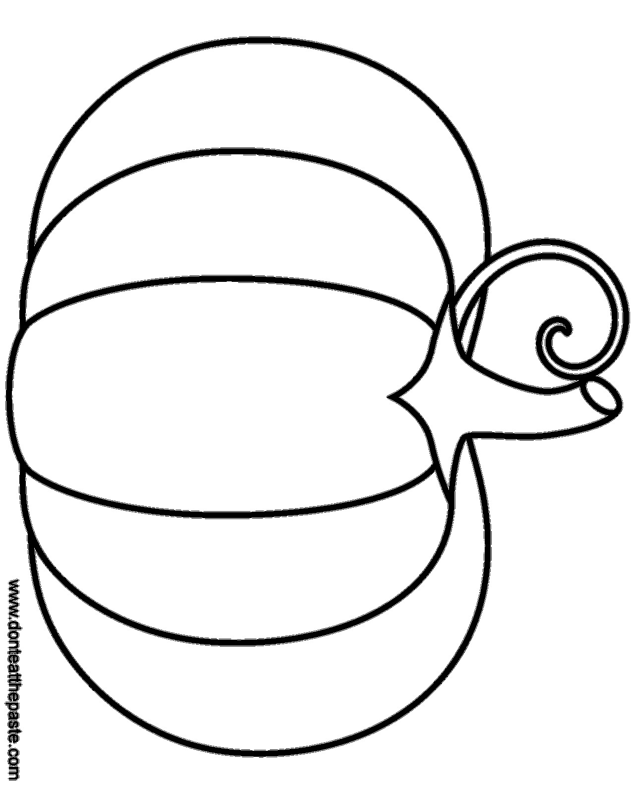 1280x1600 Skill Plain Pumpkin Coloring Pages Pumpkins Free