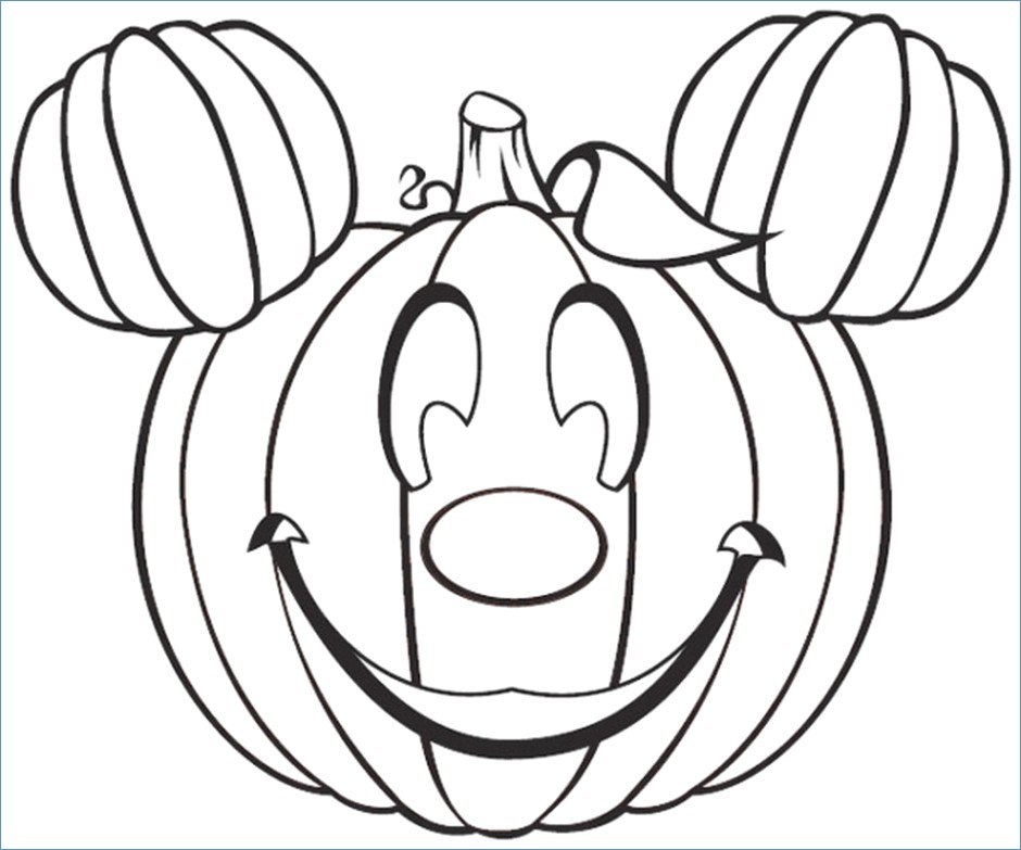 940x783 Halloween Pumpkin Coloring Pages Kids