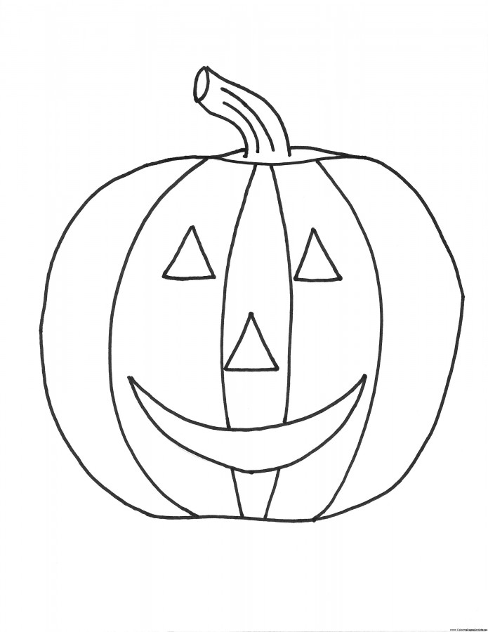695x900 Pumpkin Coloring Pages Halloween Toddler Halloween Coloring Pages