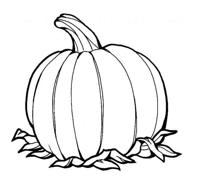 666x605 Pumpkin Coloring Page Pumpkin Coloring Pages 9 Coloring Kids Free