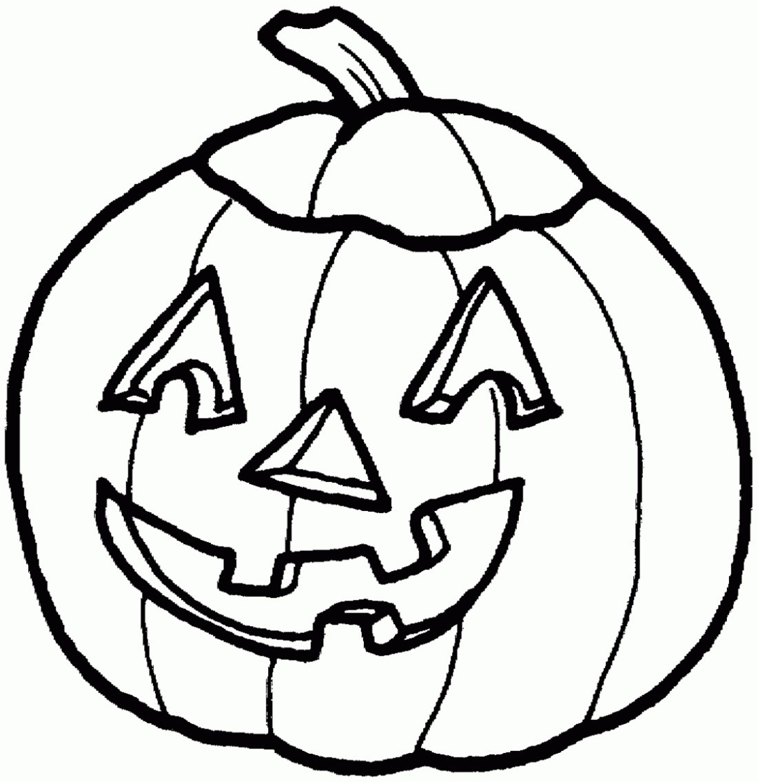 Pumpkin Coloring Pages For Kindergarten
