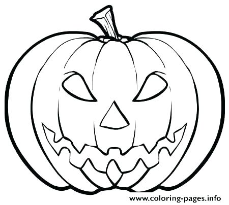450x404 Pumpkin Coloring Pages For Toddlers Easy Coloring Pages Pumpkin