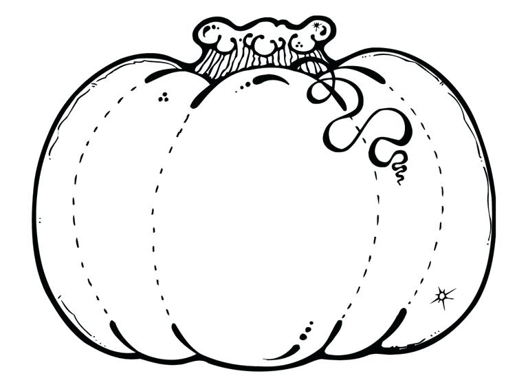 768x562 Printable Pumpkin Coloring Page Pumpkin Coloring Pages To Print