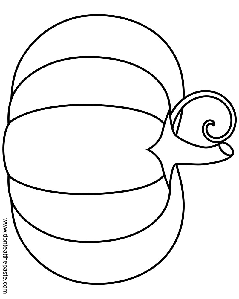 800x1000 Printable Pumpkin Coloring Pages Fun For Christmas