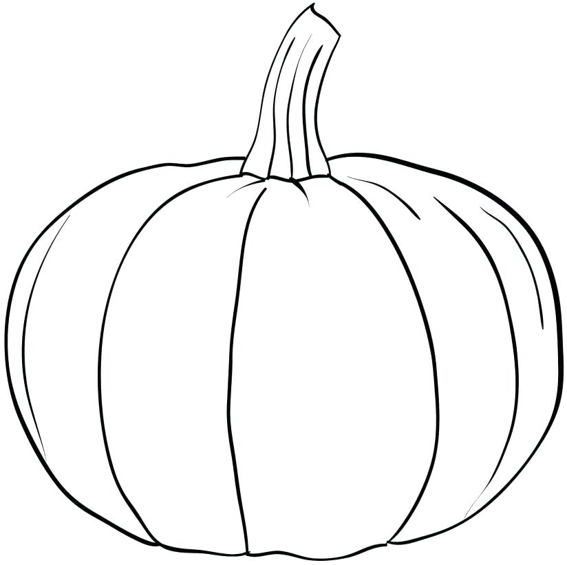 824x821 Pumpkin Coloring Pages To Print Coloring Page Of A Pumpkin Pumpkin