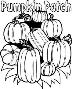 236x291 Pumpkin Coloring Page