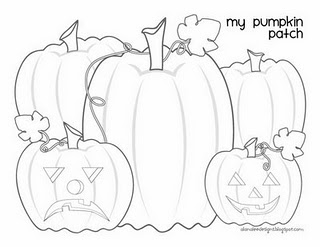 320x247 Lovetheprimlook2 Pumpkin Patch Coloring Page