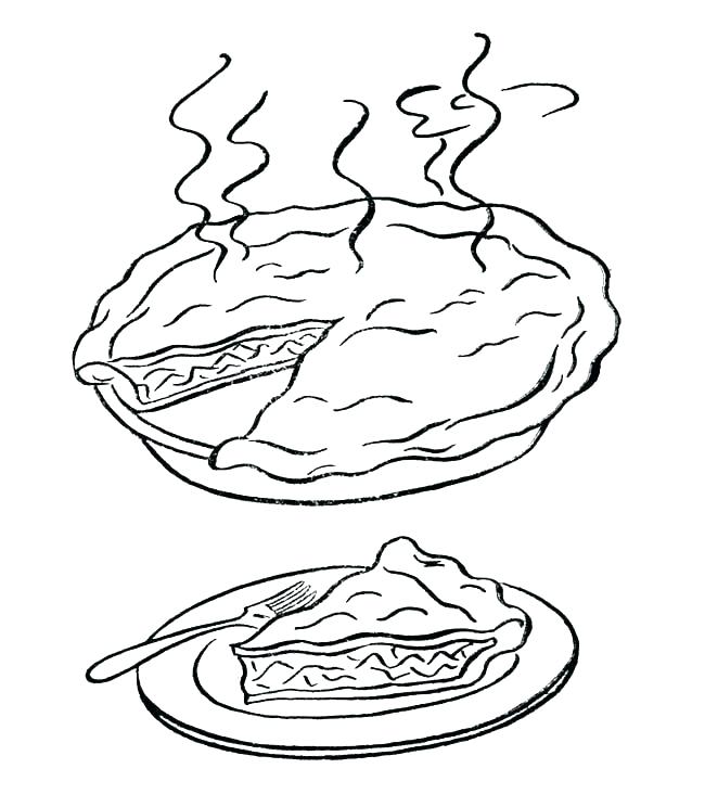 650x744 Pie Coloring Pages Apple Tree Coloring Sheet Apple Coloring