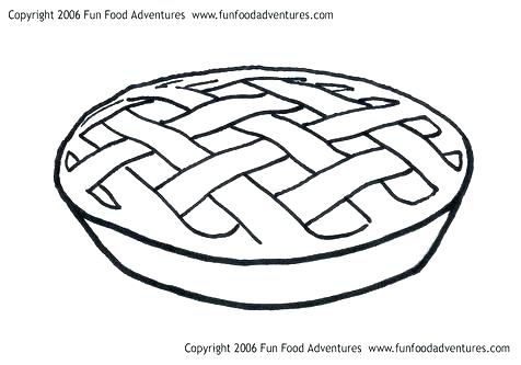 476x333 Pie Coloring Pages Pie Coloring Pages Pumpkin Pie Coloring Page