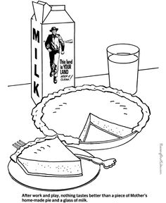 236x288 Pumpkin Pie Coloring Page. Fall Coloring Pages