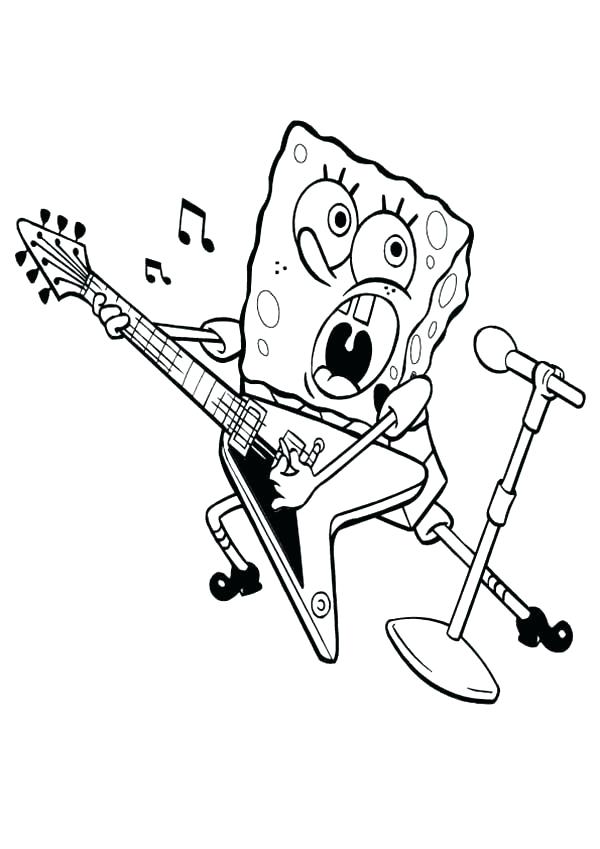 600x849 Rock Coloring Page Rock Coloring Pages Girl Rock Star Coloring