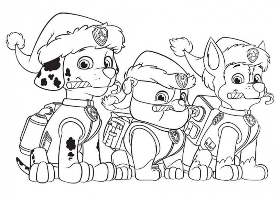 Pup Patrol Coloring Pages