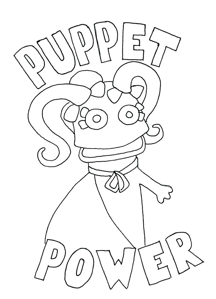 741x1024 Puppet Coloring Pages Good Puppet Coloring Pages Fee Puppet Master