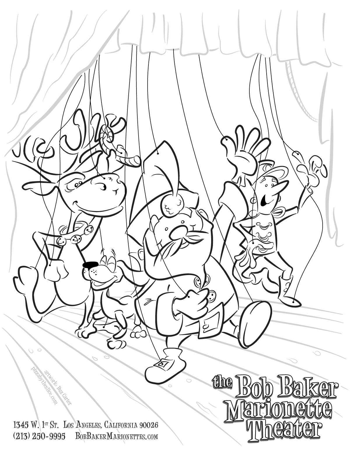 1200x1553 A Very Baker Christmas Coloring Page Pizza By