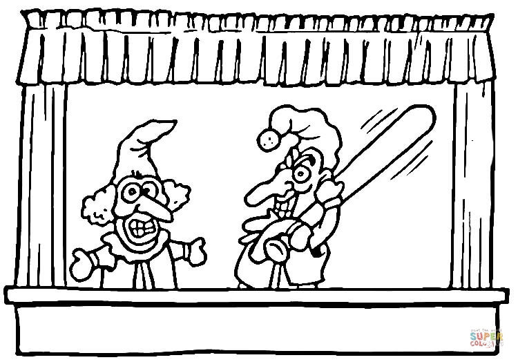 750x524 Puppet Coloring Pages Puppets Page Free Printable Prixducommerce