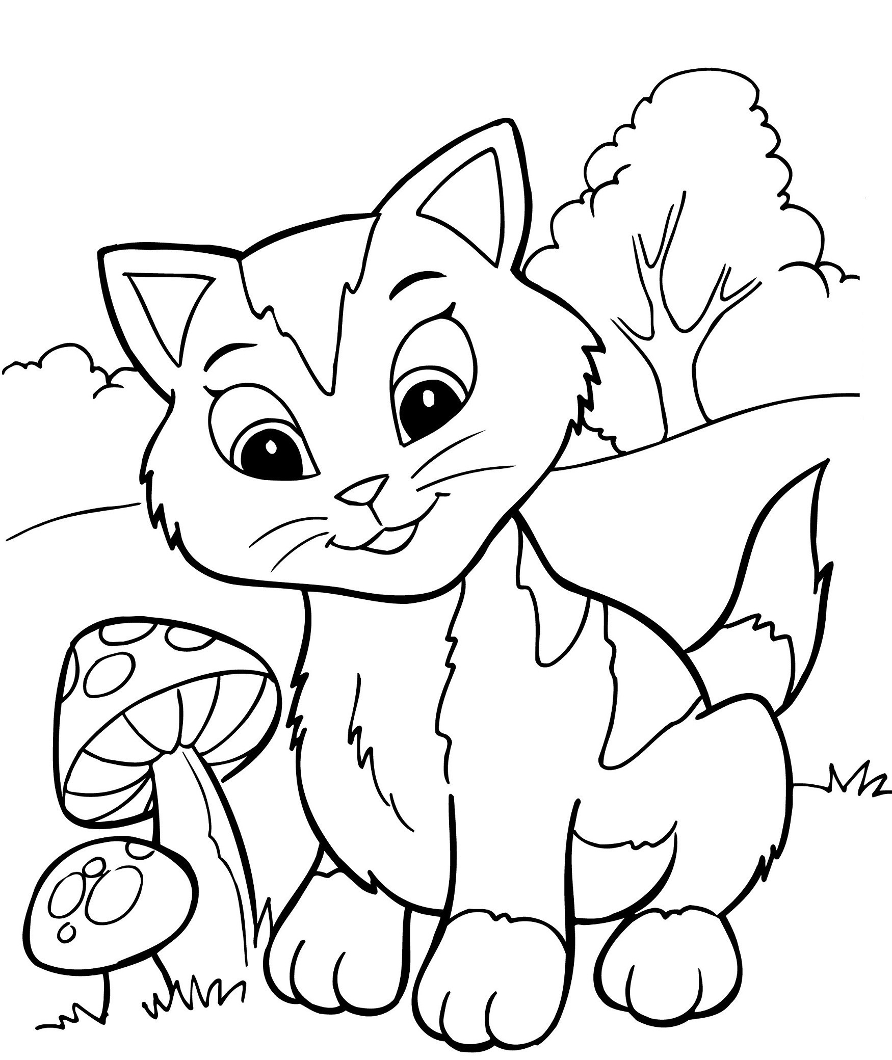 1750x2080 Coloring Kitten Pages Luxury Coloring Pages For Puppies Copy Puppy