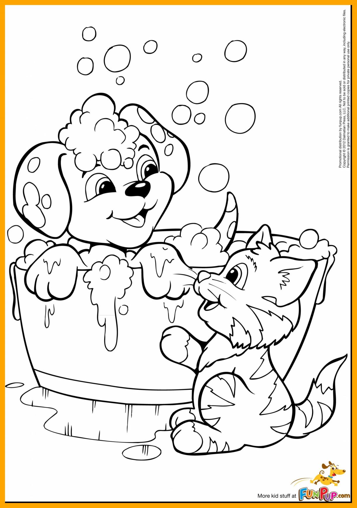 1223x1739 The Best Puppy Kitten Coloring Page Picture For And Style Coloring