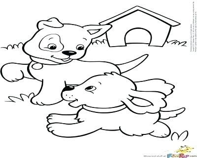 400x322 Coloring Pages Of Puppies And Kittens Puppy And Kitten Coloring