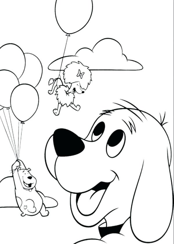 600x842 Clifford Library Coloring Page Kids Coloring Coloring Pages