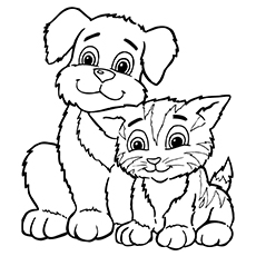 230x230 Top 30 Free Printable Puppy Coloring Pages Online