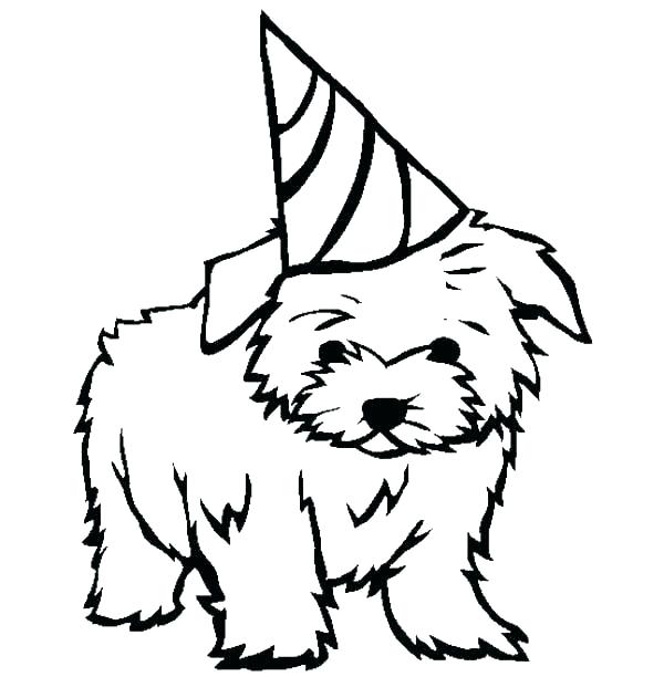 600x612 Coloring Pages Of Puppys Puppy Color Pages Puppy Coloring Pages