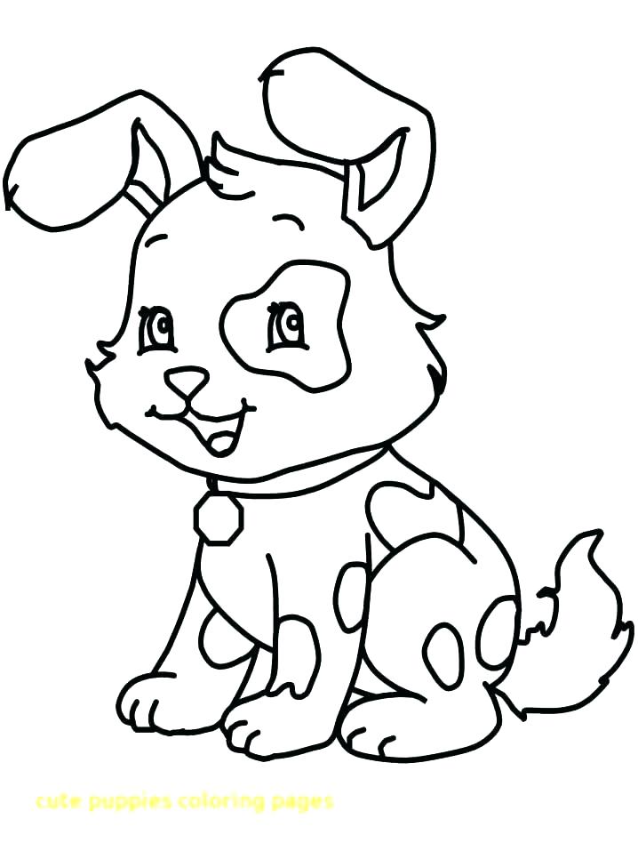 718x957 Puppy Coloring Pages Puppy Printable Puppy Coloring Pages For Kids